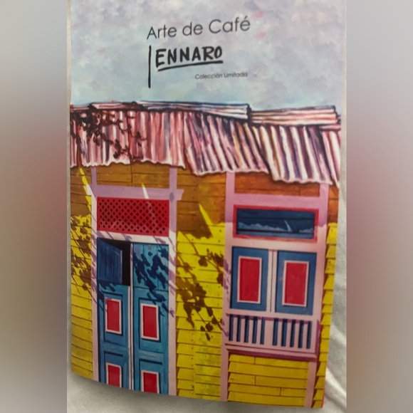 Arte de Café Ltd. Series Dessert Size Plates Artist Jennaro Gonzàlez Pacheco - Picture 3 of 14